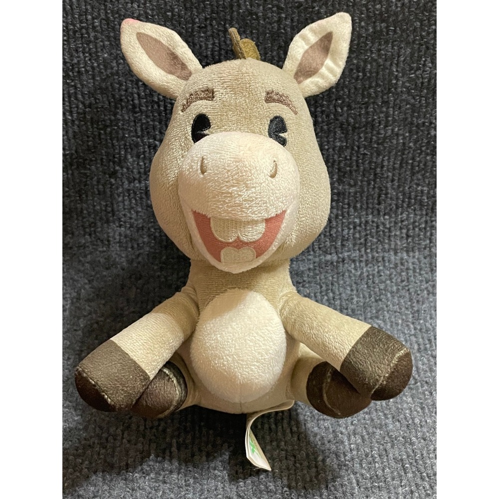 DreamWorks Shrek Donkey Plush Stuffed Animal Tan Brown 9 inch 2021 Movie Toy